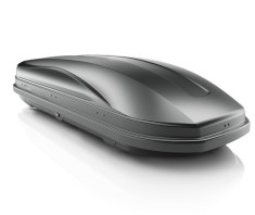 Cutie portbagaj Hakr Magic 400 Gri Antracit, 199x74x42 cm, 400 Litri