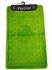 Set covorase baie 3 piese Verde 60x100cm