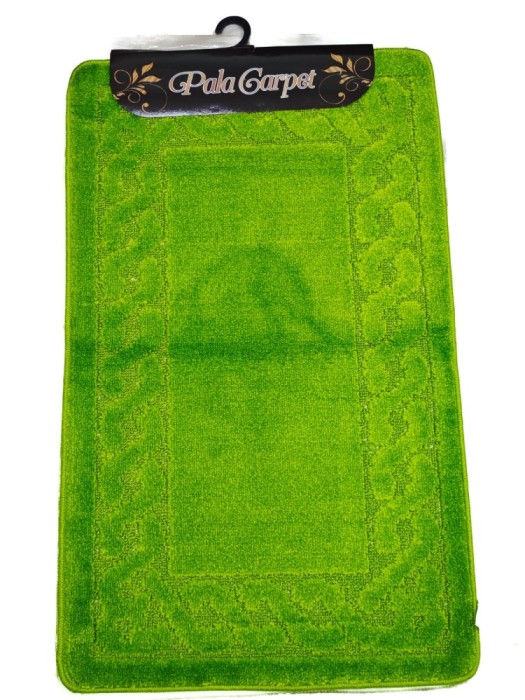 Set covorase baie 3 piese Verde 60x100cm