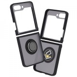 Husa pentru Samsung Galaxy Z Flip5 - Techsuit Glinth - Black, Carcasa
