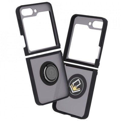 Husa pentru Samsung Galaxy Z Flip5 - Techsuit Glinth - Black foto