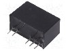 Convertor de tensiune, DC-DC, intrare 10,8...13,2V DC, iesire 9V DC, putere 1W, AIMTEC - AM1DM-1209DH60-NZ