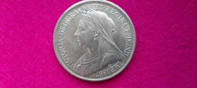 ANGLIA CROWN 1897 , REPLICA , VICTORIA foto