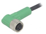 Cablu Conectare M8 3 Pin 10m Unghi 60VAC 4A PUR