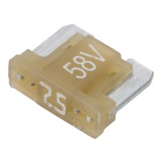 Siguranta 7.5A 58VDC auto 11mm aliaj de staniu ESKA 341726-58V