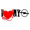 Sticker I Love My Opel , Autocolant Personalizat pentru Pasionatii Opel