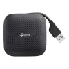 HUB USB 3.0 TP-Link UH400, 4 Porturi, Transfer 5Gbps, Compatibil USB 2.0/1.1