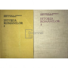 Constantin C. Giurescu - Istoria românilor - 2 vol. (editia 1975)