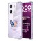 Husa antisoc pentru xiaomi poco m7 pro 5g - airbag tpu, col&Egrave;uri ranforsate- butterfly albastru