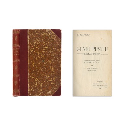 M. Eminescu, Geniu pustiu, 1904 foto