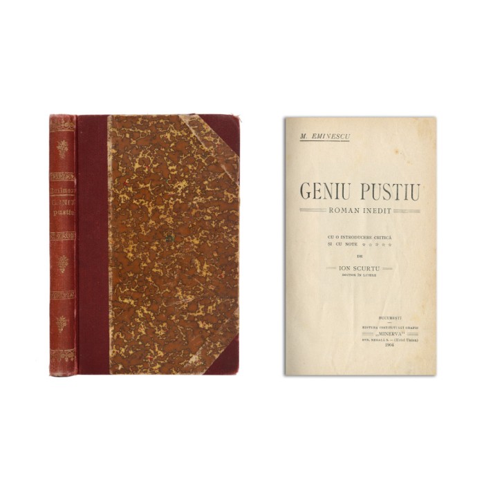 M. Eminescu, Geniu pustiu, 1904