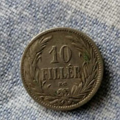 MONEDA-10 FILLER 1894 - UNGARIA