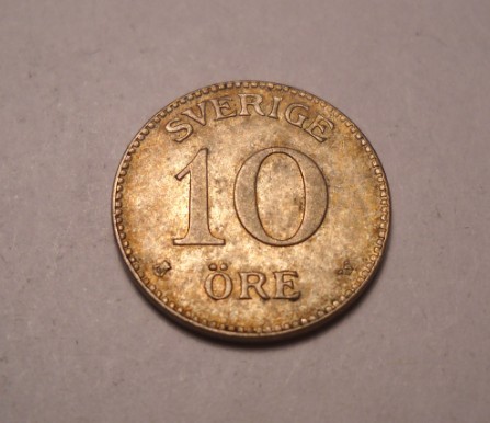 Suedia 10 Ore 1927 UNC