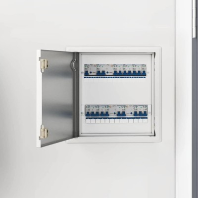 vidaXL Panou de Acces Alb 43.5 x 33 x 3 cm Oțel 42010266 foto