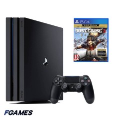 Consola Sony Playstation 4 Pro Ps4 1tb + Controller + Just Cause 3 Gold Edition PlayStation 4, Second-Hand