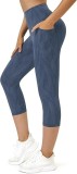 Cumpara ieftin Pantaloni sport dama 3 4, Flatik, M - OUTLET