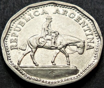 Moneda 10 PESOS - ARGENTINA, anul 1965 * cod 4137 B foto