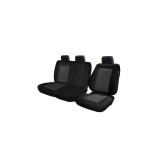 SET HUSE SCAUN AUTO LUX TEXTIL PENTRU AUTOUTILITARE CARGO 2+1 COMPATIBIL AIRBAG AUTOHELI