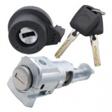 Set contact pornire si butuci usa Topautochei&amp;#174; compatibil Skoda Octavia, 2 chei