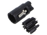 Conector HARTING M17 tată 7 pini crimpați cod 21175250000