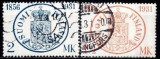 B1535 - Finlanda 1931 - Aniversari 2v.stampilat,serie completa