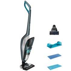 Aspirator vertical PowerPro Aqua 3-in-1 PHILIPS FC6408 01, 25.2 V, 0.6 L, Li-Ion, Argintiu foto