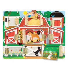 Puzzle magnetic ascunde si descopera Melissa and Doug