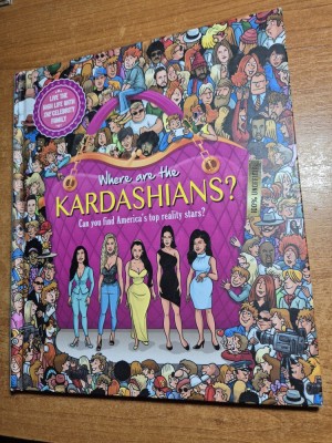 carte pentru copii - where are the kardashians - din anul 2018 - in limba engleza foto