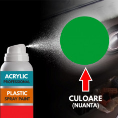 Spray Profesional RAL6002 pentru vopsire elemente din plastic sau metal