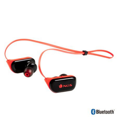 Casti bluetooth Ranger Artica rosu NGS foto