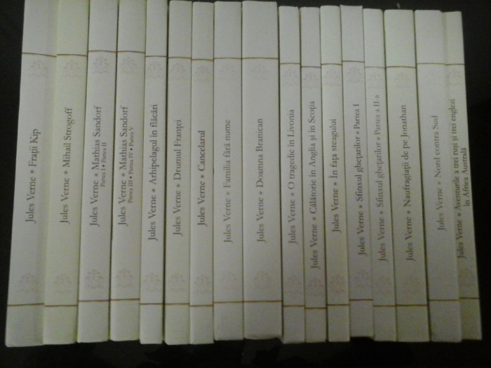 JULES VERNE - 17 volume - Editura Erc Press ( editie completa)