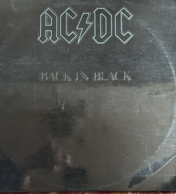 AC/DC,,BACK IN BLACK&amp;quot;VINIL / 1980,,ATLANTIC RECORDS&amp;quot; foto