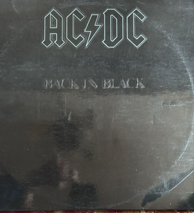 AC/DC,,BACK IN BLACK&quot;VINIL / 1980,,ATLANTIC RECORDS&quot;