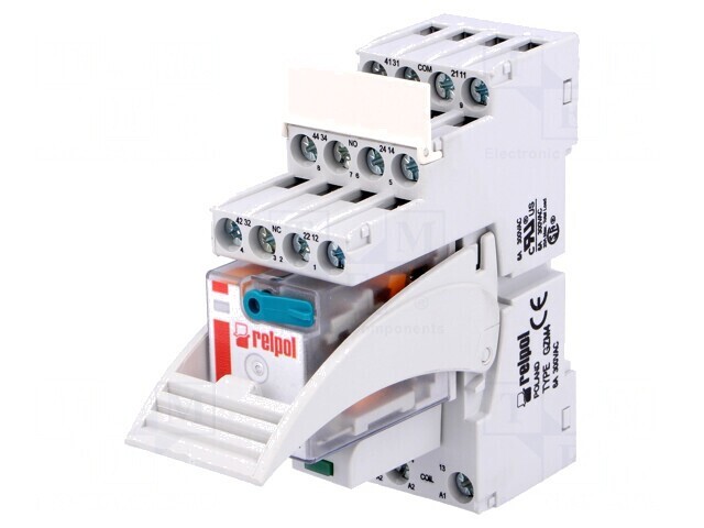 Releu Intermediar 4PDT 24VDC 6A