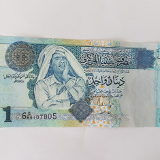 Libia 1 Dinar 2004 Noua