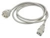 Cablu Alimentare 1.8m Gri 3x1mm2 CEE 7/7 la IEC C13