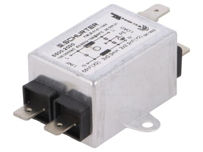 Filtru Anti-Interferențe 250VAC THT foto