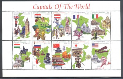 GRENADA GRENADINES 1995 CAPITALE ALE LUMII foto