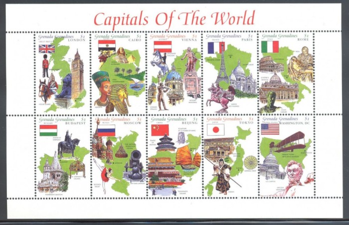 GRENADA GRENADINES 1995 CAPITALE ALE LUMII