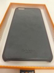 Husa KNOMO London piele neagra Iphone 6 plus/ 6s plus (199)