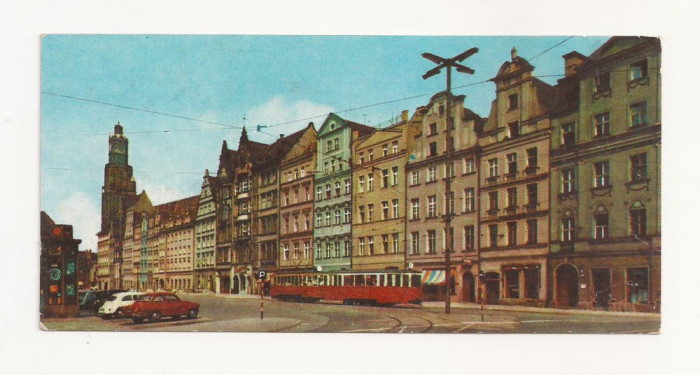 FA11 - Carte Postala- POLONIA - Wroclaw, circulata 1970