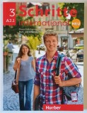 SCHRITTE INTERNATIONAL , NEU 3 , NIVEAU A2 / 1 , DEUTSCH ALS FREMDSPRACHE , KURSBUCH UND ARBEITSBUCH von SILLKE HILPER ...ANDREAS TOMASZEWSKI , 2017