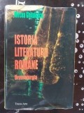 Istoria literaturii romane Dramaturgia Mircea Ghitulescu