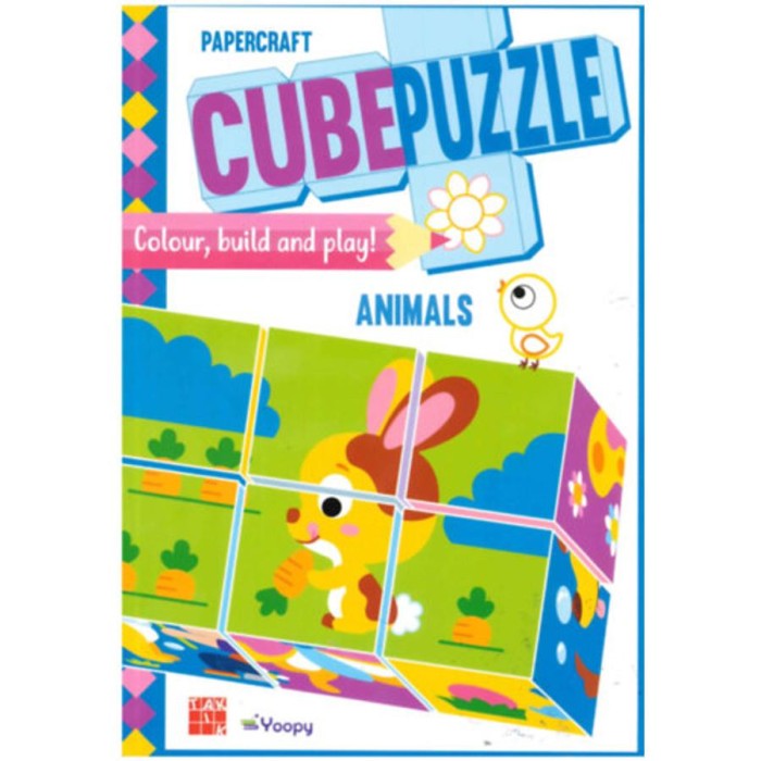 Kocka Kirak&oacute; (Cube Puzzle) - &Aacute;llatok