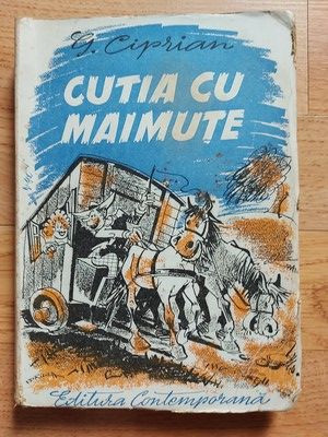 Cutia cu maimute Schite-Timpuri-Amintiri-George Ciprian anul 1942 foto