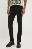 HUGO jeansi barbati, culoarea negru, 50525250