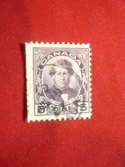 Timbru Canada 1927 -val.5C Th.D'Arcy Mc Gee ,stampilat