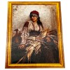 Tablou Diamante 5D Țărăncuța 40x50cm | Kit Complet Pictura cu Diamante, Panza pe Sasiu, Accesorii Inclus