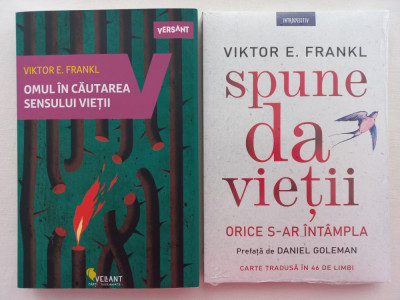 VIKTOR E. FRANKL - OMUL IN CAUTAREA SENSULUI VIETII+ SPUNE DA VIETII ORICE S-AR foto