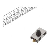 Micro&icirc;ntrerupător TACT SPST-NC SMT 32VDC